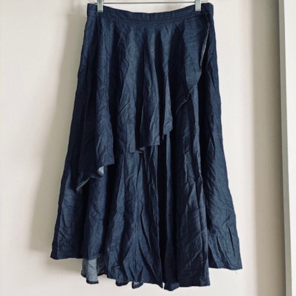 Louche Stavely Midi Tiered Skirt Size 8